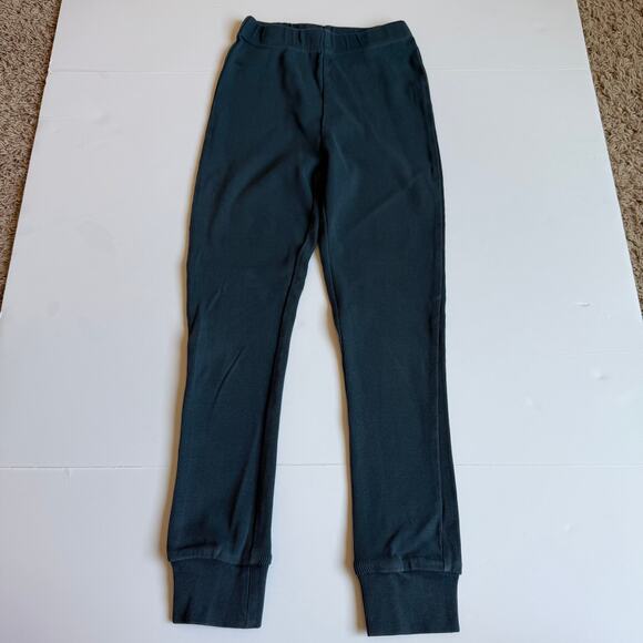 Zara Kids Blue Ribbed Long John Pants 9 - Picture 2 of 7